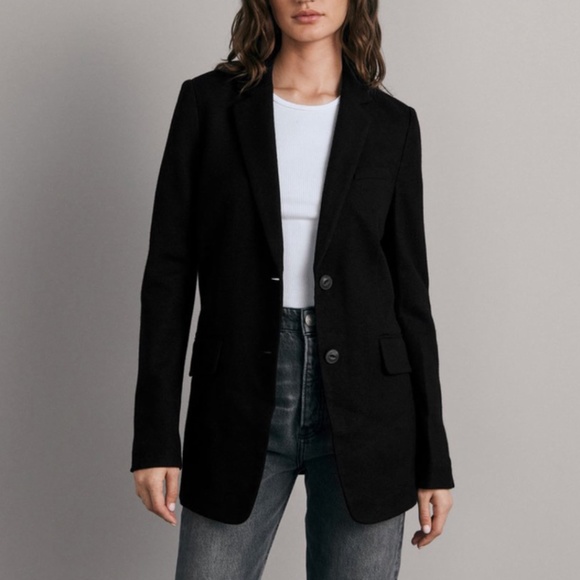 rag & bone Jackets & Blazers - Rag & Bone Black Charles Wool Blazer Suit Jacket Womens 8 or 12 NEW